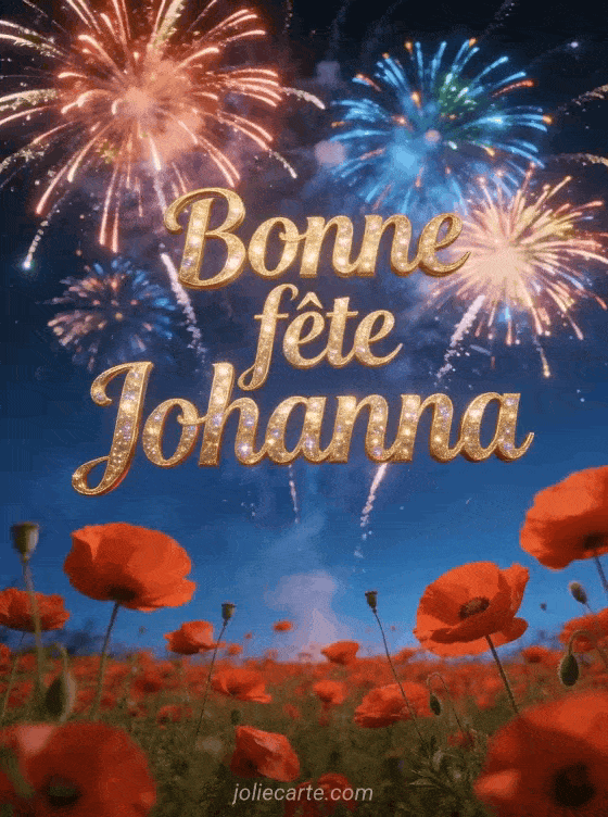 Bonne fête Johanna - Bonne fete johanna gratuit