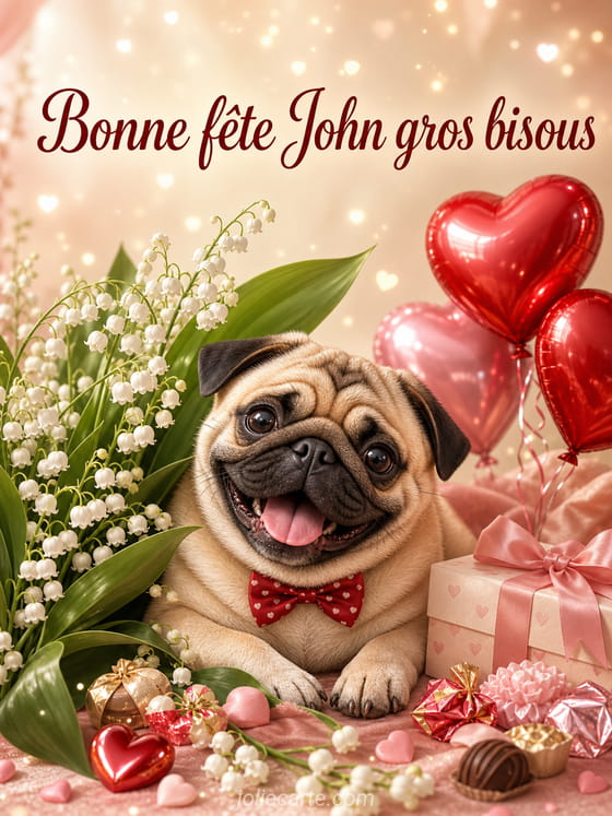 Carte bonne fĂȘte John