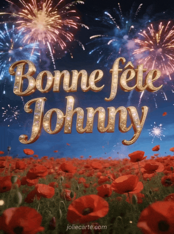 Bonne fête Johnny - Bonne fete johnny gratuit