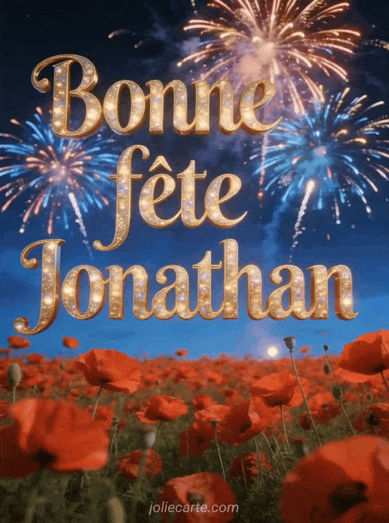 Bonne fête Jonathan - Jonathan bonne fete image