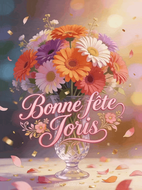 Bonne fête Joris - Bonne fete joris fleurs
