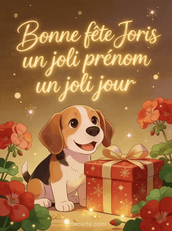 Bonne fête Joris - Bonne fete joris gif