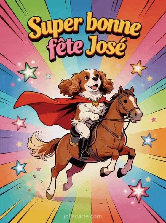 Bonne fête José - Jose gif bonne fete gratuit