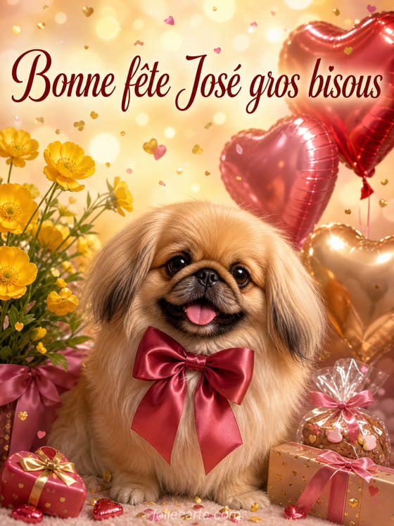 Carte bonne fĂȘte JosĂ©