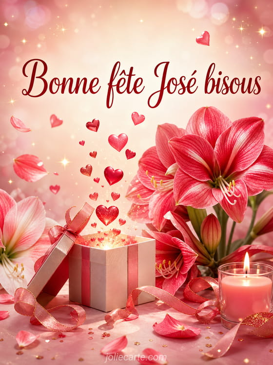 Carte bonne fĂȘte JosĂ©
