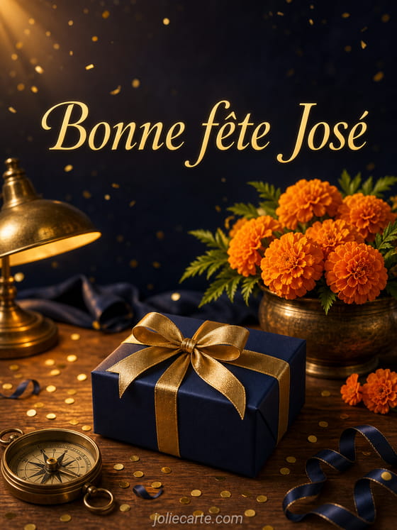 Carte bonne fĂȘte JosĂ©