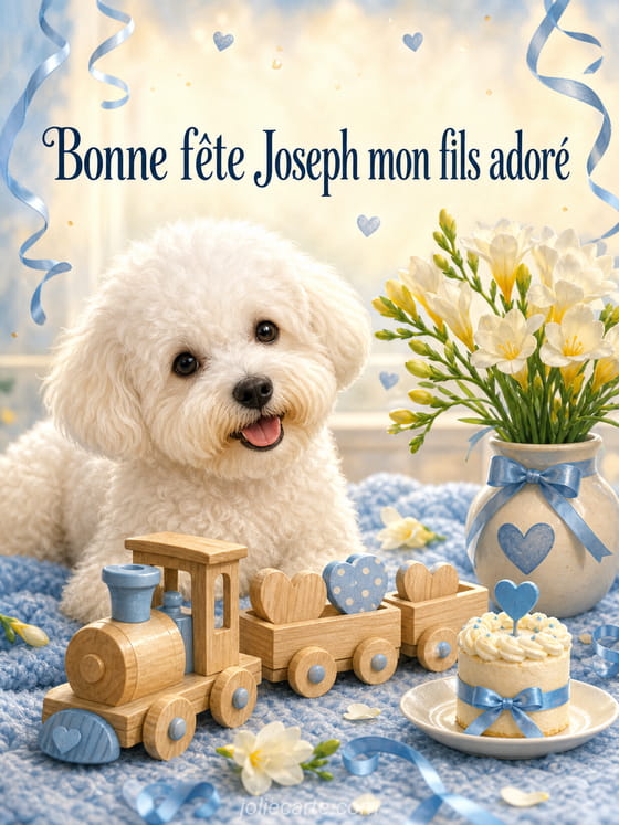 Carte bonne fête Joseph