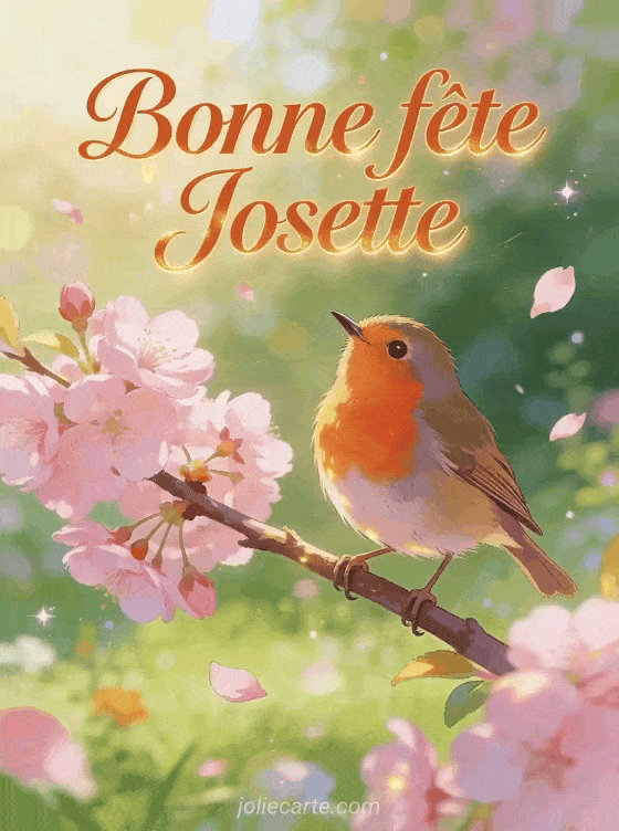 Bonne fête Josette - Josette image bonne fete gratuite