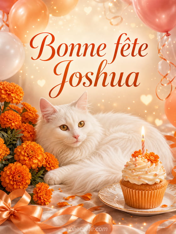 Carte bonne fĂȘte Joshua