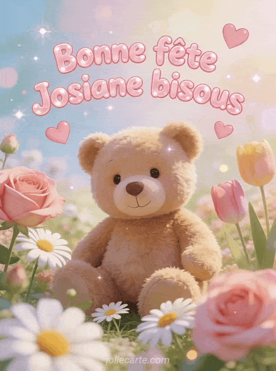 Bonne fête Josiane - Josiane bonne fete mon coeur