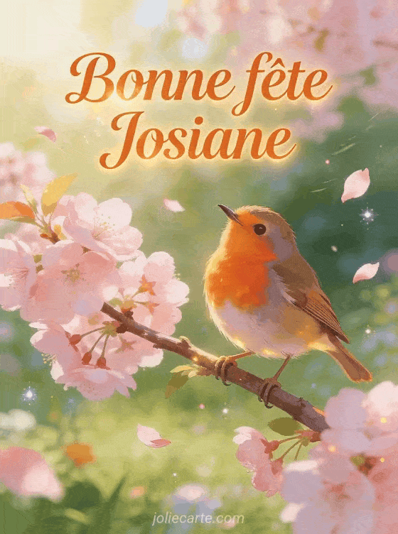 Bonne fête Josiane - Josiane image bonne fete gratuite