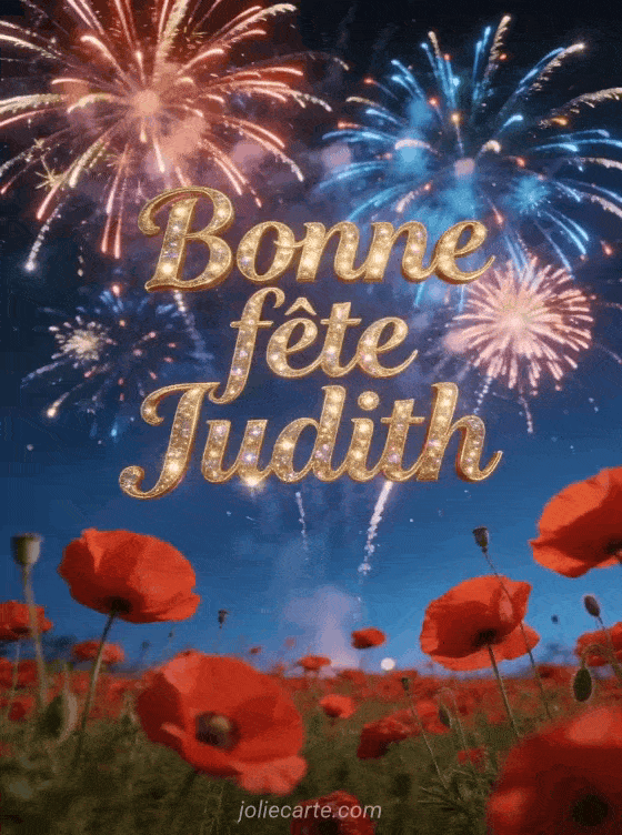 Bonne fête Judith - Bonne fete judith gratuit