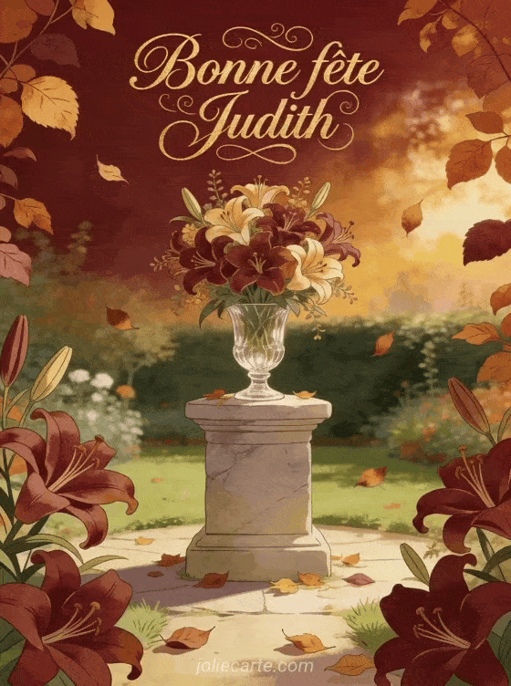 Bonne fête Judith - Fete sainte judith
