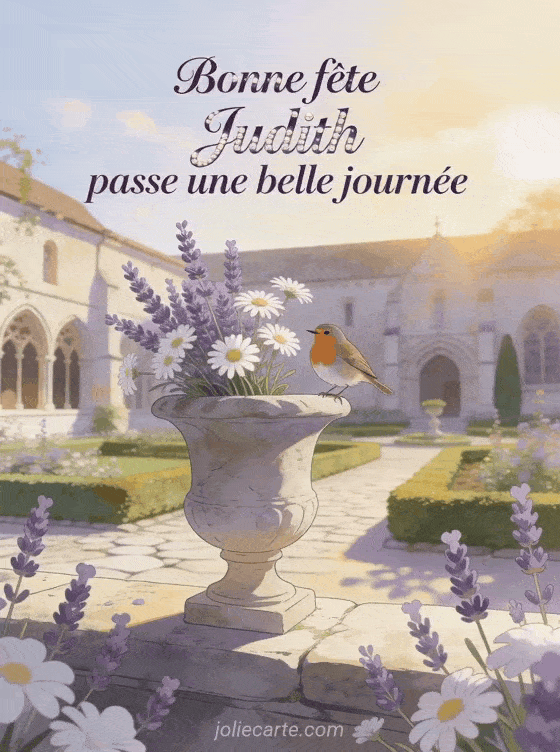 Bonne fête Judith - Bonne fete judith gros bisous