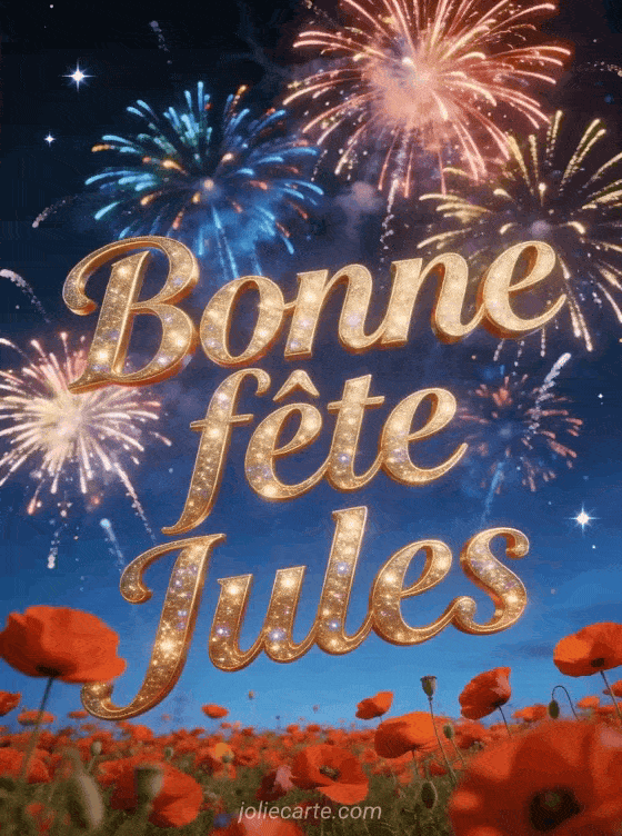 Bonne fête Jules - Jules bonne fete image