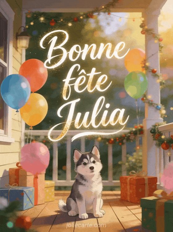 Bonne fête Julia - Fete sainte julia