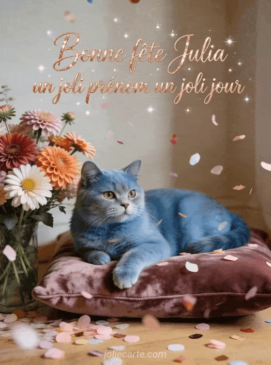 Bonne fête Julia - Bonne fete sainte julia