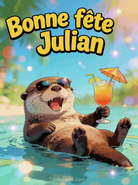 Bonne fête Julian - Bonne fete julian humour
