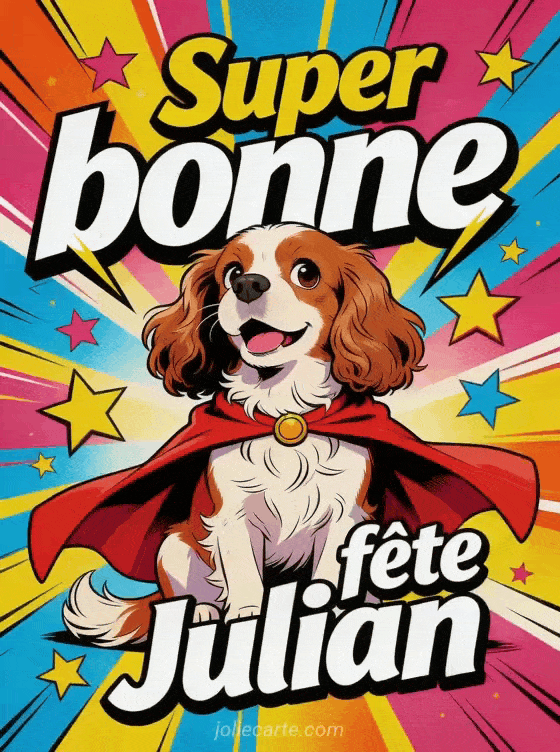 Bonne fête Julian - Bonne fete julian drole