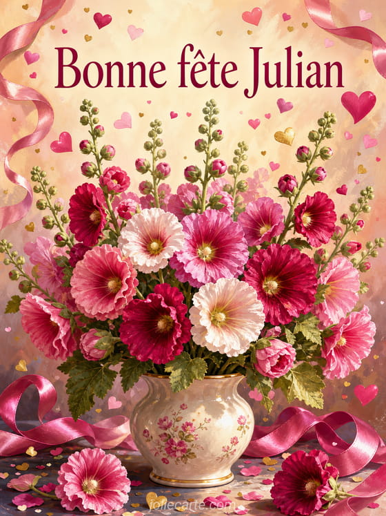 Carte bonne fĂȘte Julian