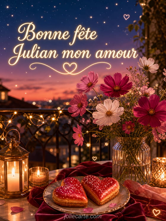 Carte bonne fĂȘte Julian