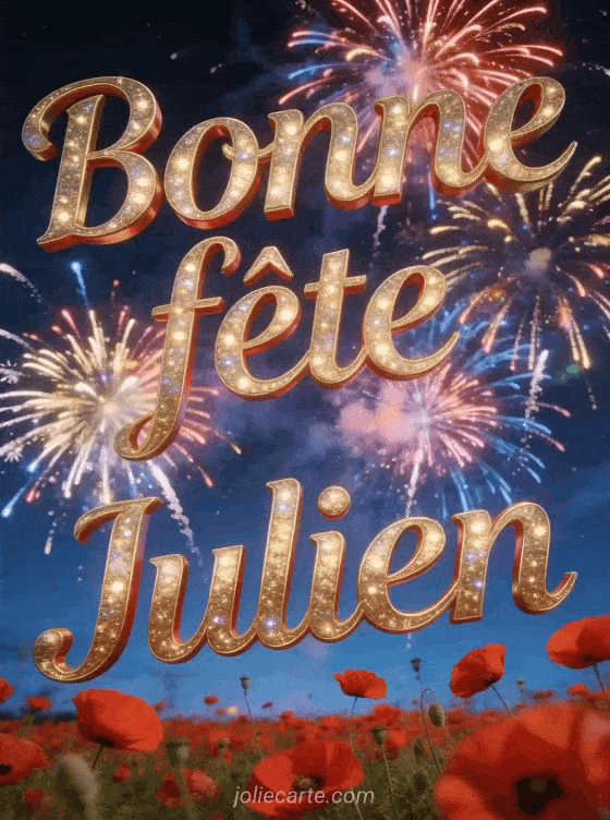 Bonne fête Julien - Julien bonne fete image