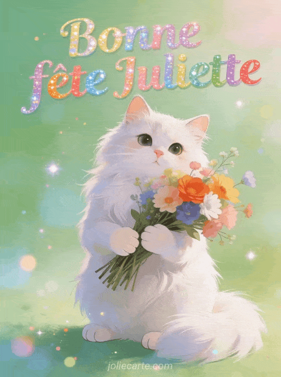 Bonne fête Juliette - Juliette gif bonne fete