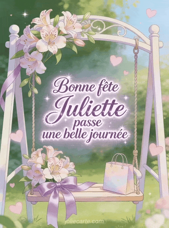 Bonne fête Juliette - Bonne fete juliette ma fille