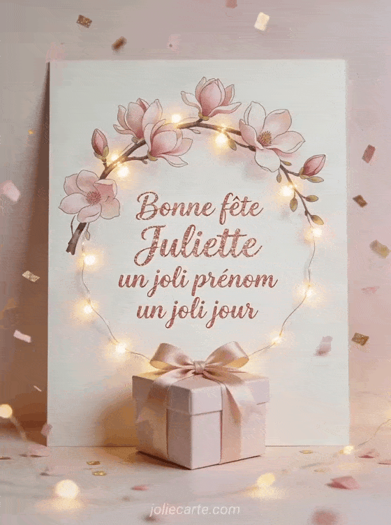 Bonne fête Juliette - Bonne fete juliette fleurs