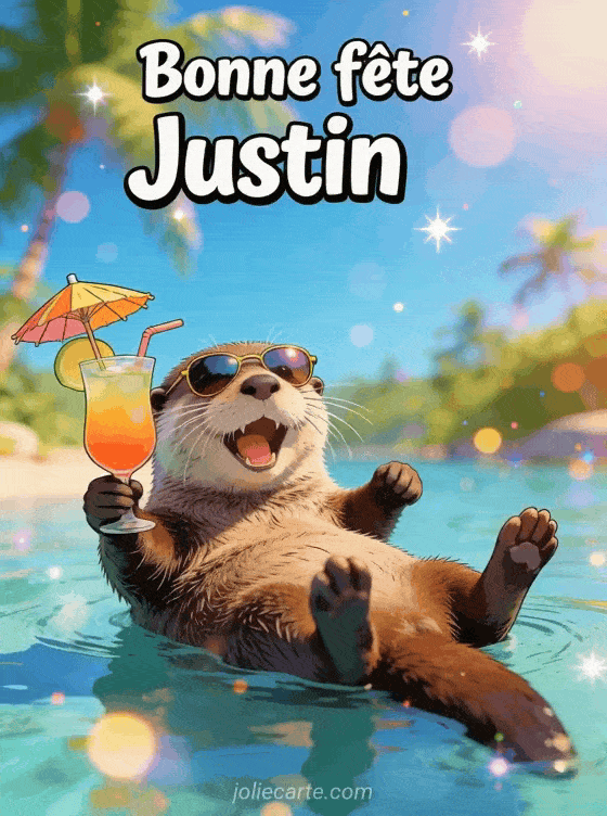 Bonne fête Justin - Bonne fete justin humour