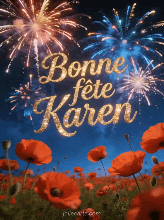Bonne fête Karen - Bonne fete karen gratuit