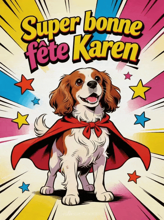 Bonne fête Karen - Bonne fete karen drole