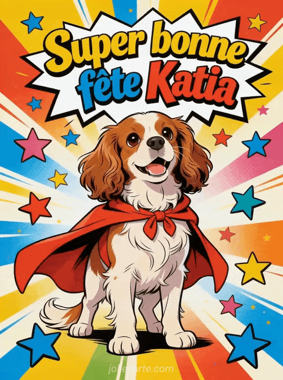 Bonne fête Katia - Katia gif bonne fete gratuit