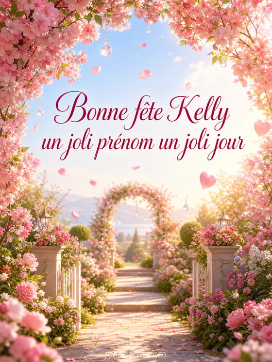 Carte bonne fĂȘte Kelly