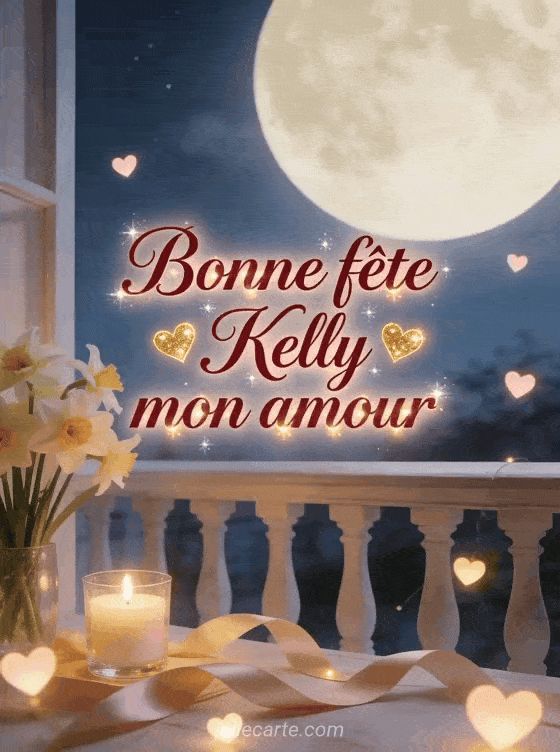 Bonne fête Kelly - Bonne fete kelly mon amour