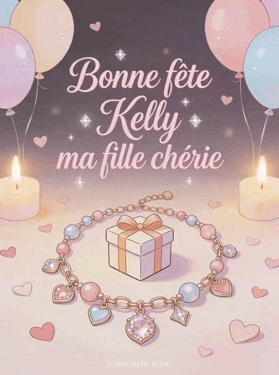 Bonne fête Kelly - Bonne fete kelly ma fille