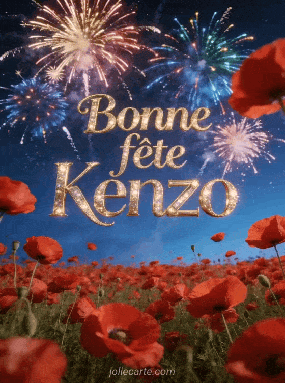 Bonne fête Kenzo - Bonne fete kenzo gratuit