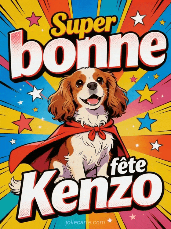 Bonne fête Kenzo - Bonne fete kenzo drole