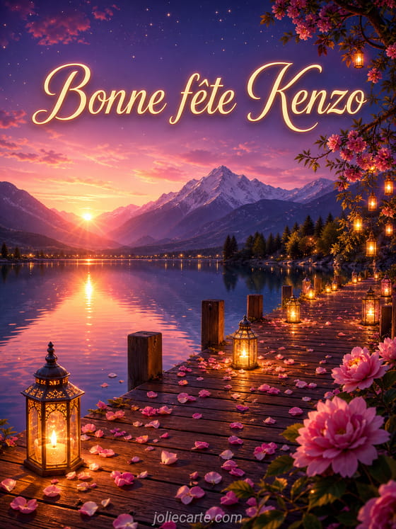 Carte bonne fĂȘte Kenzo
