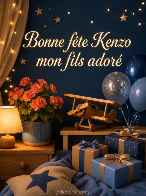 Carte bonne fĂȘte Kenzo