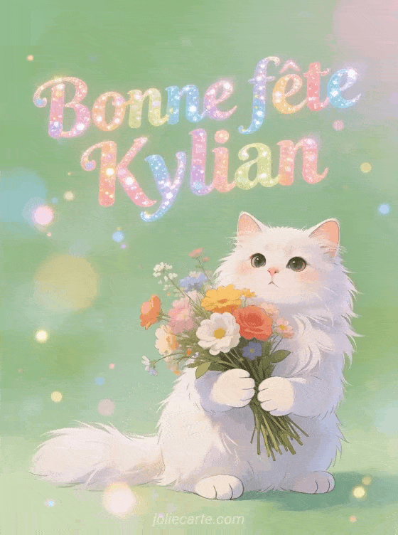 Bonne fête Kylian - Kylian gif bonne fete