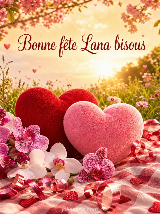 Carte bonne fĂȘte Lana