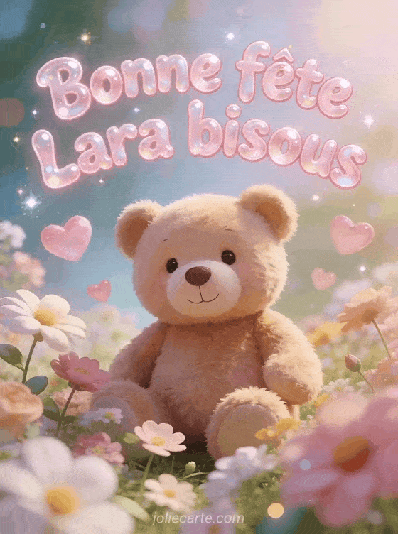 Bonne fête Lara - Lara bonne fete mon coeur