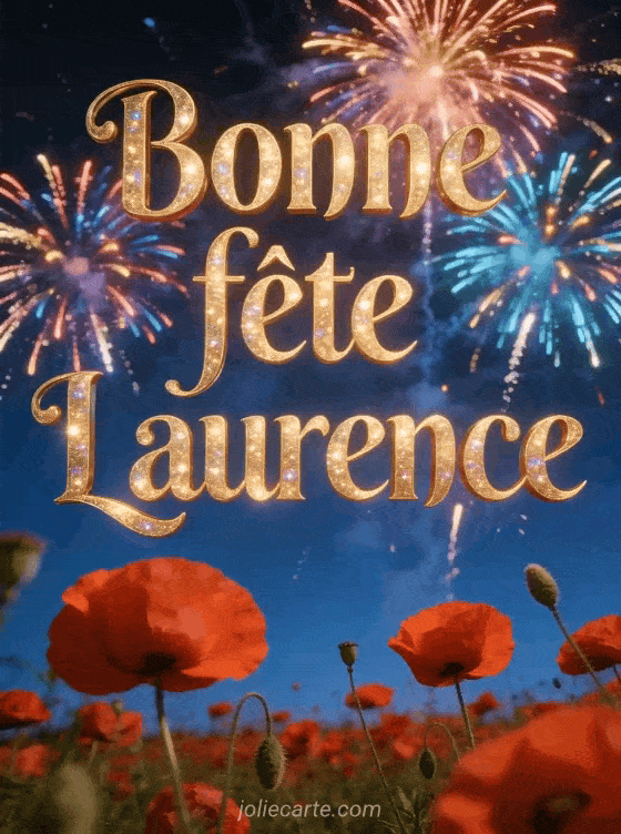 Bonne fête Laurence - Laurence bonne fete image
