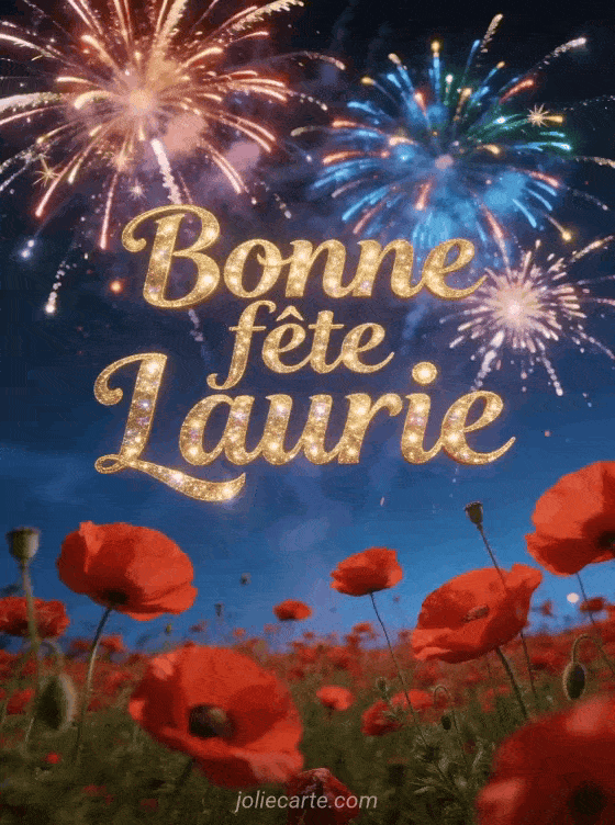 Bonne fête Laurie - Bonne fete laurie gratuit
