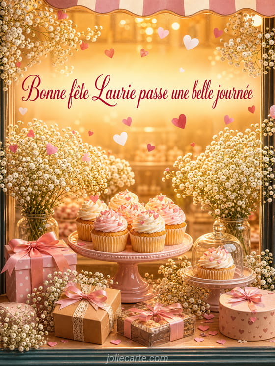 Carte bonne fĂȘte Laurie