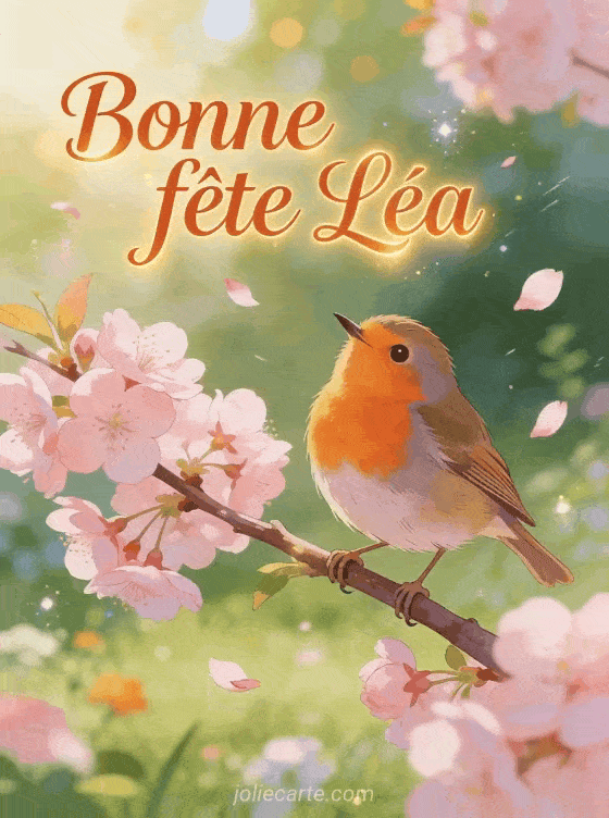 Bonne fête Lea - Lea image bonne fete gratuite