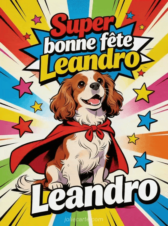 Bonne fête Leandro - Bonne fete leandro drole