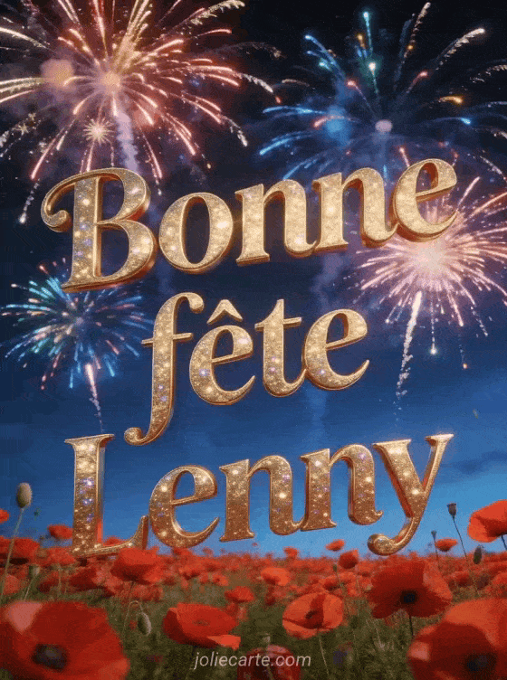 Bonne fête Lenny - Bonne fete lenny gratuit