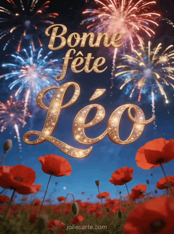 Bonne fête Leo - Leo bonne fete image